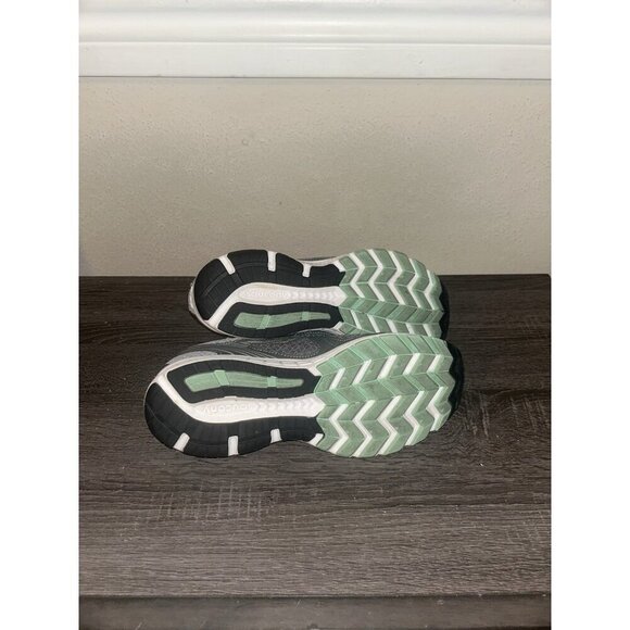 Saucony Cohesion 10 Gray/Mint Athletic Comfy Running Shoes Womens Size 11 Wide - Picture 6 of 7